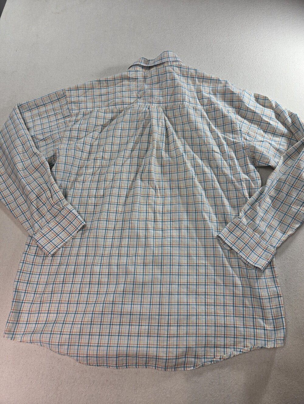 Ariat Pro Series Plaid Western Shirt XL - Picture 6 of 7